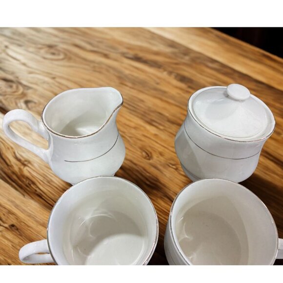 Vtg Sears Simply Christmas 7pc Coffee/Tea Set - Picture 3 of 7